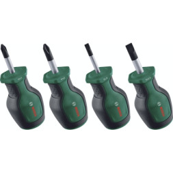 Набір викруток Bosch 4шт, SL, PH, сталь CrV (1.600.A03.2UJ)