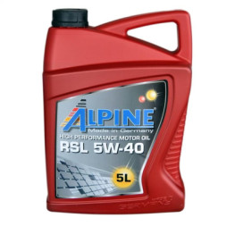 Моторна олива Alpine 5W-40 RSL 5л (0145-5)