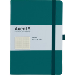 Блокнот Axent Partner Prime 145х210 мм A5 96 аркушів у клітинка Малахіт (8305-31-A)