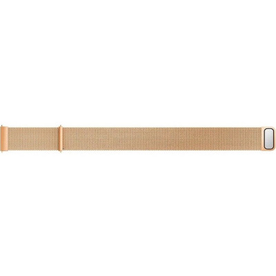 Ремінець до смарт-годинника BeCover Milanese Style для Samsung Galaxy (20mm)/Watch 5/ Watch 4.../Gear S2 Classic/Gear Sport Rose Gol (707676)