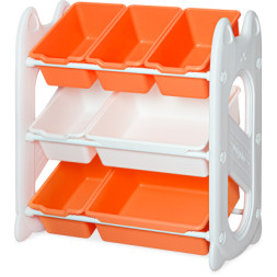 Дитячий стелаж Mealux Coral Orange (KD-E022 Orange)