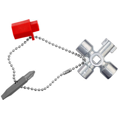 Ключ KNIPEX для електрошаф (00 11 02)