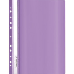 Папка-швидкозшивач Economix А4 Light з перфорації, фіолетова (E38504-12)