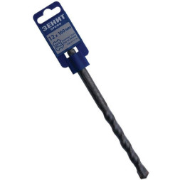 Бур Зеніт &quot;ПРОФІ&quot; SDS-Plus 12х160 мм, спіраль 4S (20012160)