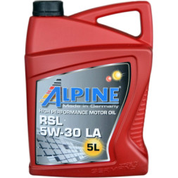 Моторна олива Alpine 5W-30 RSL LA 5л (0305-5)