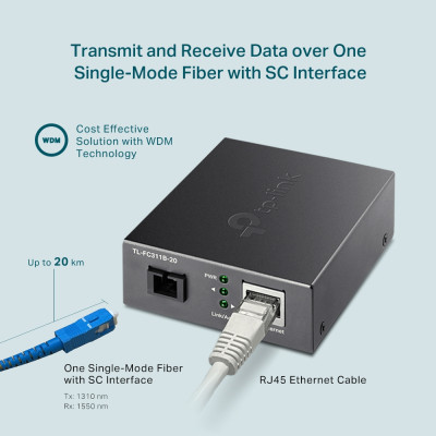 Медіаконвертер TP-Link FC311B-2