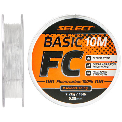 Флюорокарбон Select Флюорокарбон Select Basic FC 10m 0.24mm 6lb/2.9kg (1870.64.14)