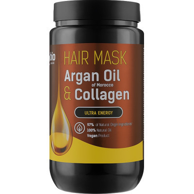 Маска для волосся Bio Naturell Argan Oil of Morocco &amp; Collagen 946 мл (8588006041286)