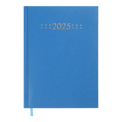 Тижневик Buromax датований 2025 CLASSIC, А5 синій (BM.21121-02)