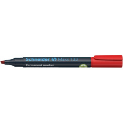 Маркер Schneider MAXX 133 перманентний 1-4 мм, червоний (S113302)