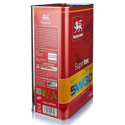 Моторна олива Wolver Supertec 5W-30 4л (4260360941399)