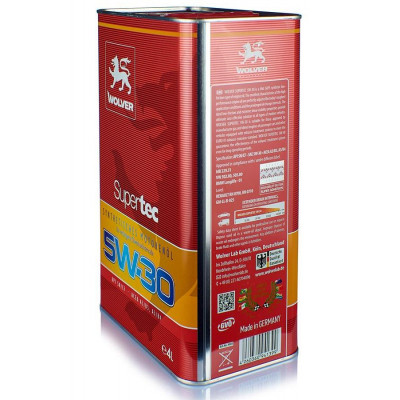 Моторна олива Wolver Supertec 5W-30 4л (4260360941399)