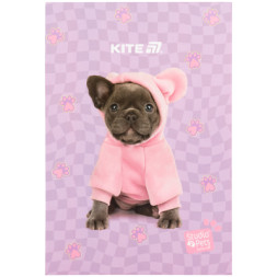 Блокнот Kite Studio Pets A5, 50 аркушів, клітинка (SP25-194)