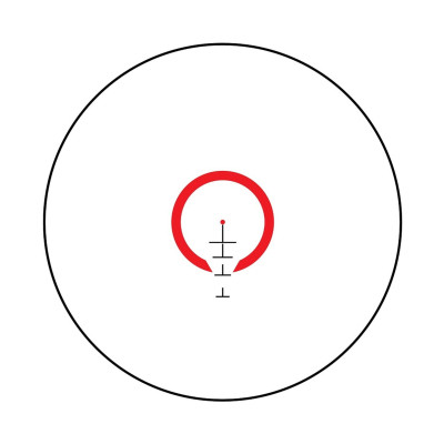 Оптичний приціл Bushnell AR Optics 1-8x24 Cіткa BTR-1 з підсвічуванням (AR71824I)