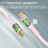 Дата кабель USB-C to USB-C 1.2m 60W PD TransLine-CC pink Promate (transline-cc.pink)