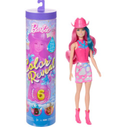 Лялька Barbie сюрприз Color Reveal серії Зірки диско (JCP01)