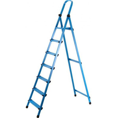 Драбина Work&#039;s стрем&#039;янка металева - 407 (7 сх., синя) (63274)