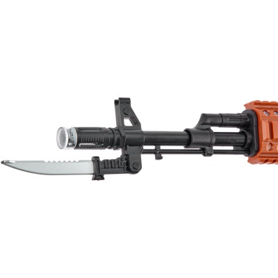 Іграшкова зброя ZIPP Toys Автомат світлозвуковою AK47, чорний (827B)