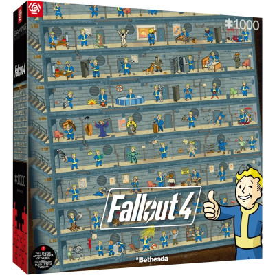 Пазл GoodLoot Fallout 4 Perk Poster Puzzles 1000 ел. (5908305247937)