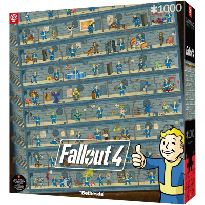 Пазл GoodLoot Fallout 4 Perk Poster Puzzles 1000 ел. (5908305247937)