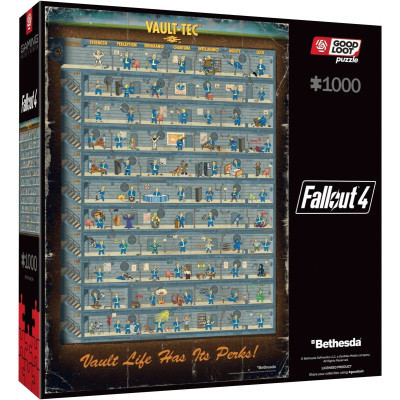 Пазл GoodLoot Fallout 4 Perk Poster Puzzles 1000 ел. (5908305247937)