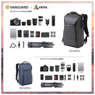 Рюкзак туристичний Vanguard Vesta Aspire 41 Navy (Vesta Aspire 41 NV) (DAS301110)