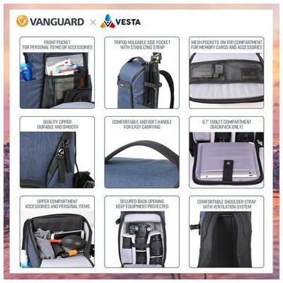 Рюкзак туристичний Vanguard Vesta Aspire 41 Navy (Vesta Aspire 41 NV) (DAS301110)