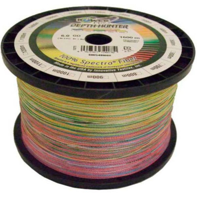 Шнур Power Pro Depth-Hunter Multi Color 1600m 0.23mm 33lb/15.0kg (2266.78.65)