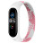 Ремінець до фітнес браслета BeCover Elastic Nylon Style для Xiaomi Mi Smart Band 5/6 (Size S) Pink-White (706142)