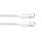 Дата кабель USB-C to USB-C 1.0m 5A 100W white ColorWay (CW-CBPDCC058-WT)