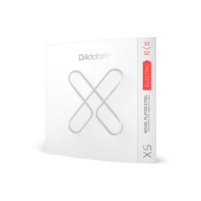 Струни для гітари D&#039;Addario XS Coated Electric Guitar Strings Light Top / Heavy Bottom (10-52) (XSE1052)