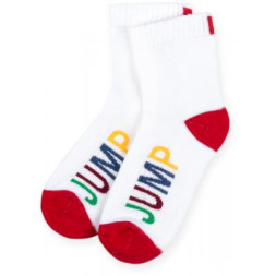 Шкарпетки дитячі Bross &quot;Jump&quot; з червоними вставками (11614-5-7B-red)