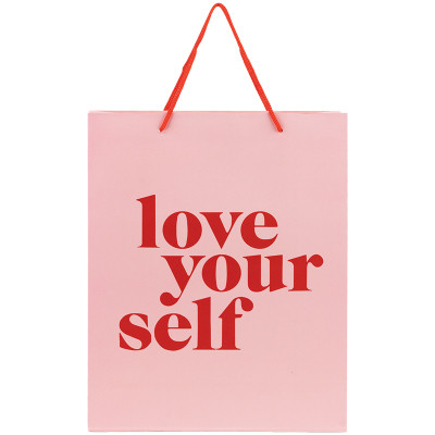 Подарунковий пакет Axent паперовий Love yourself 26х32 см (8502-29-A)