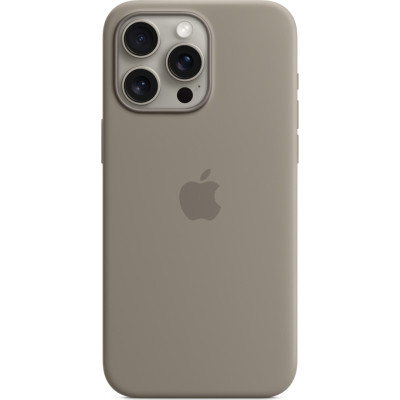 Чохол до мобільного телефона Apple iPhone 15 Pro Max Silicone Case with MagSafe Clay (MT1Q3ZM/A)