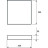 Світильник Eurolamp Crystal Square T16 50W 3000K-6500K (LED-SL-50W-T16)