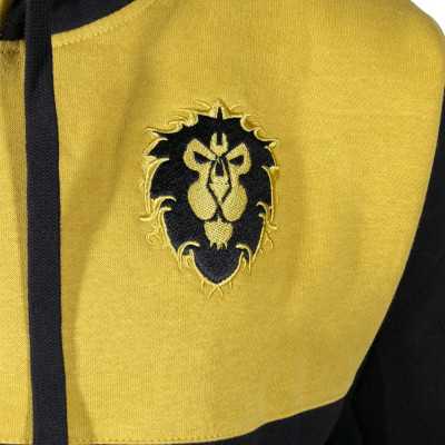 Худі Jinx World of Warcraft Alliance to the End S Black/Gold (JINX-11059S)