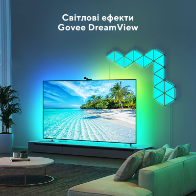 Світильник Govee H6067 Tri-angle Light Panels 10шт RGB Білий (B6067301)