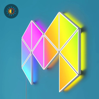 Світильник Govee H6067 Tri-angle Light Panels 10шт RGB Білий (B6067301)