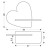 Світильник Candellux HEART (21-84569)