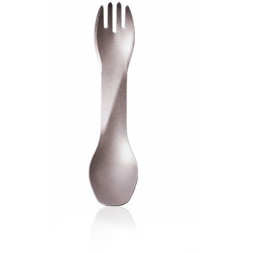 Ложка-виделка туристична Humangear GoBites Ti-Uno titanium (022.0055)