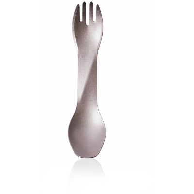 Ложка-виделка туристична Humangear GoBites Ti-Uno titanium (022.0055)