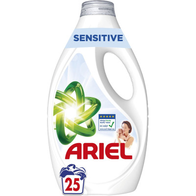 Гель для прання Ariel Для чутливої шкіри 1.125 л (8700216691697)