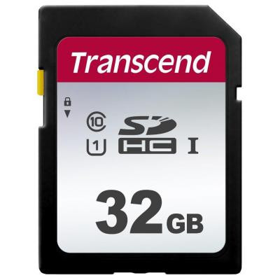 Карта пам&#039;яті Transcend 32GB SDHC class 10 UHS-I U1 (TS32GSDC300S)