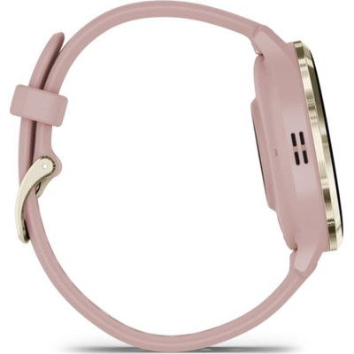 Смарт-годинник Garmin Venu 3S, Dust Rose + Soft Gold, GPS (010-02785-03)