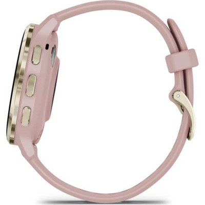 Смарт-годинник Garmin Venu 3S, Dust Rose + Soft Gold, GPS (010-02785-03)