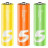 Батарейка ZMI AA ZI5 * 12 + AAA ZI7 * 12 Rainbow batteries set (Ф16358)