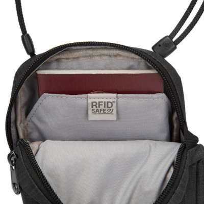 Сумка Pacsafe RFIDsafe travel Crossbody Графітова (11040136)