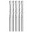 Фреза DeWALT для гіпсокартону хвостовик 1/4&quot;, 5 шт. (DT6622)