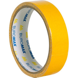 Скотч Buromax двосторонній на тканинній основі 24 мм х 5 м (BM.7554)