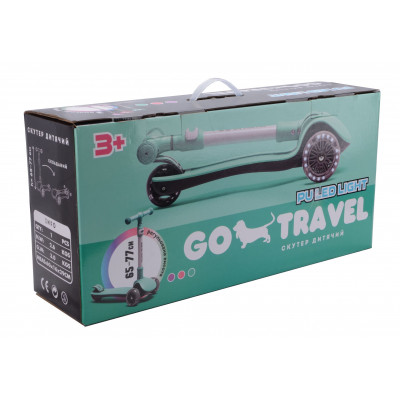Самокат GO Travel складаний М&#039;ятний (LS308MT)